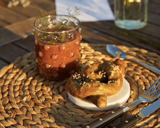Recette : pain bretzel au chanvre